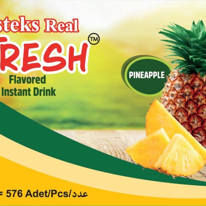 Pınapple aromatisé ınstant drink