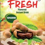 Bebida instantânea com sabor a tamarindo