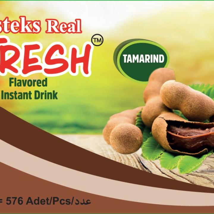 Bebida instantânea com sabor a tamarindo