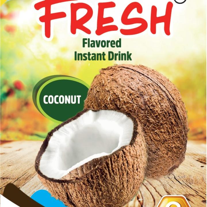 Boisson instantanée à la noix de coco