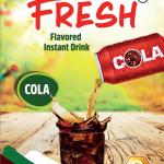 Boisson instantanée aromatisée au cola