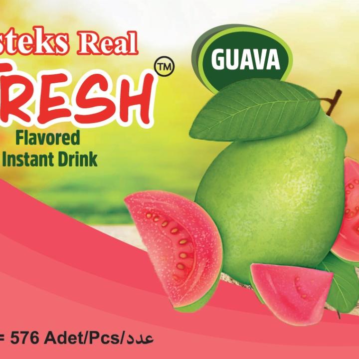 Boisson instantanée aromatisée à la goyave