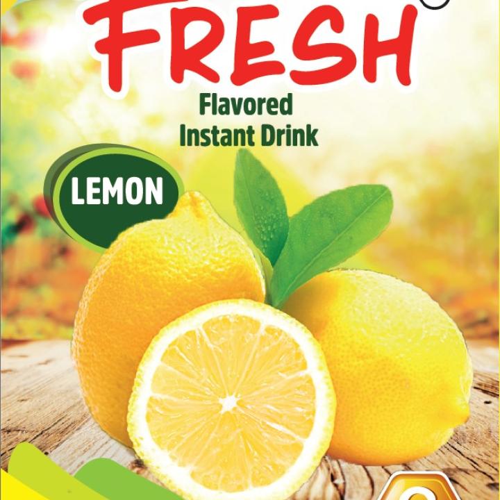 Boisson instantanée au citron